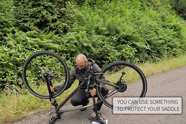 Get your bike into position