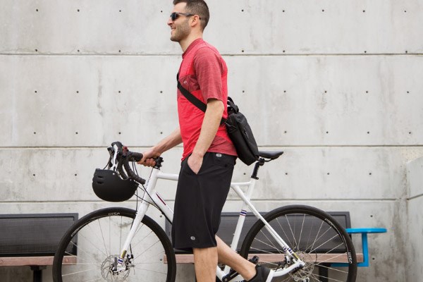 Loose fitting baggy cycling shorts