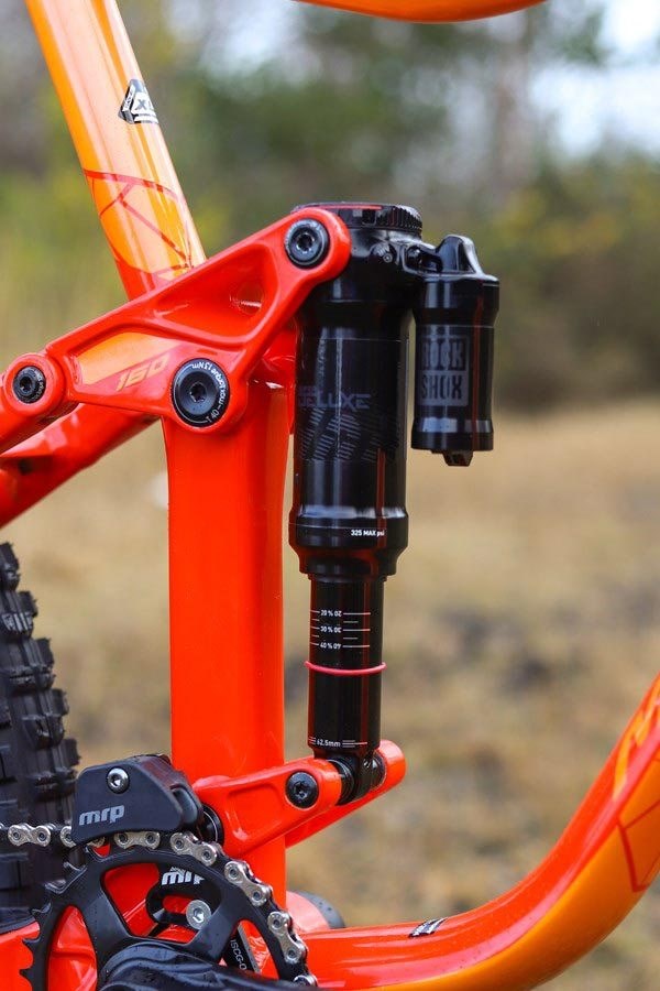 Merida One-Sixty floating rear shock