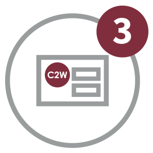 Get your certificate and send to Tredz 