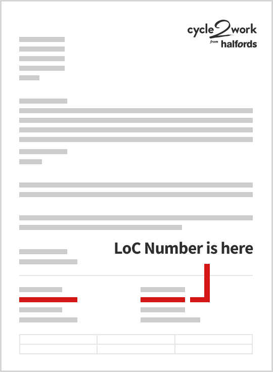 Cyclescheme certificate example