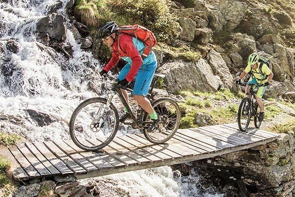 bicycle on bridge