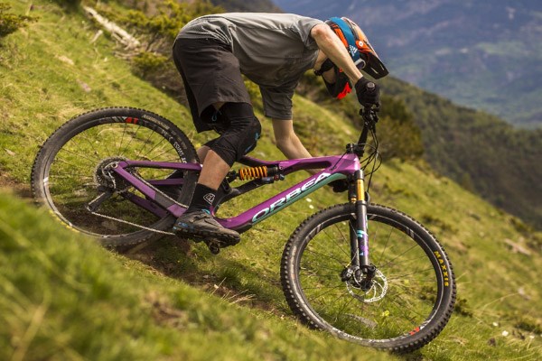 Enduro bikes are capable on rough terrain but this comes at a cost, the weight.