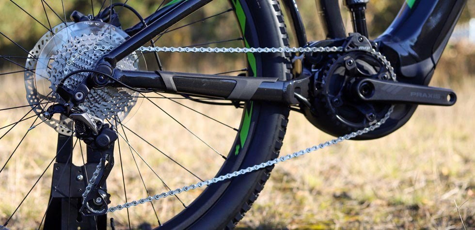 Giant Trance E+ Pro Shimano SLX drivetrain