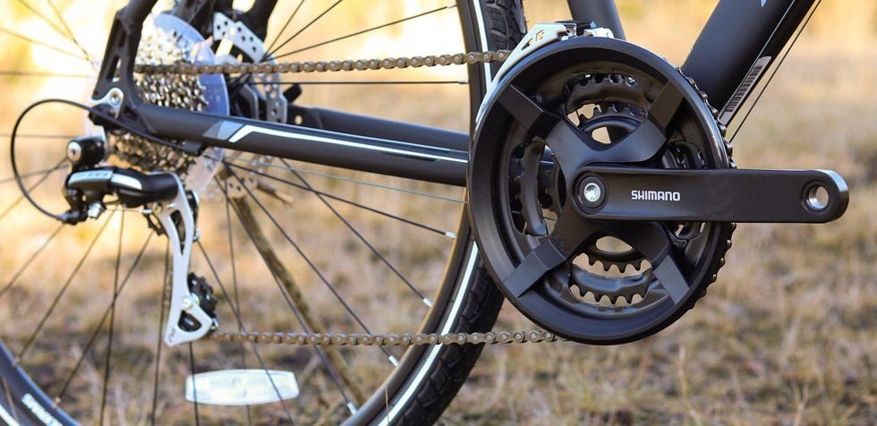 Merida Crossway drivetrain