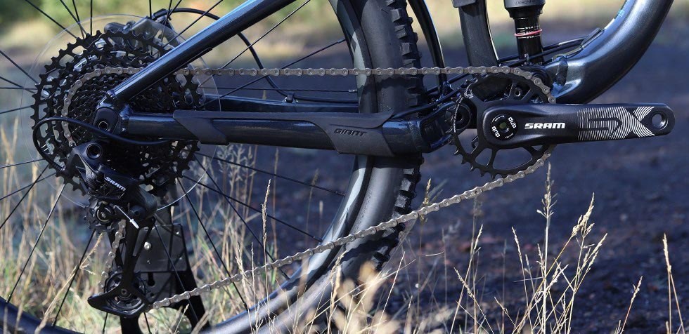 Giant Trance SRAM Eagle drivetrain