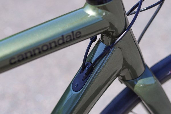 Cannondale CAAD13 headtube frame detail showing double pass welds