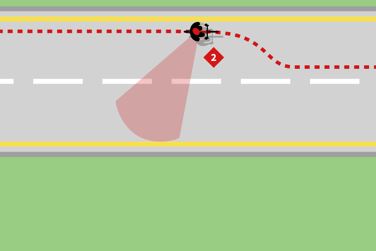 Turning Right From A Main Road Onto A Side Road