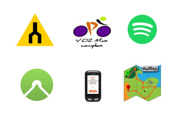 app icons for cycling