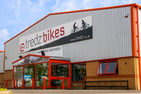 Tredz swansea store outside view