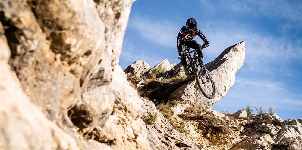 A cyclist on a Lapierre bike