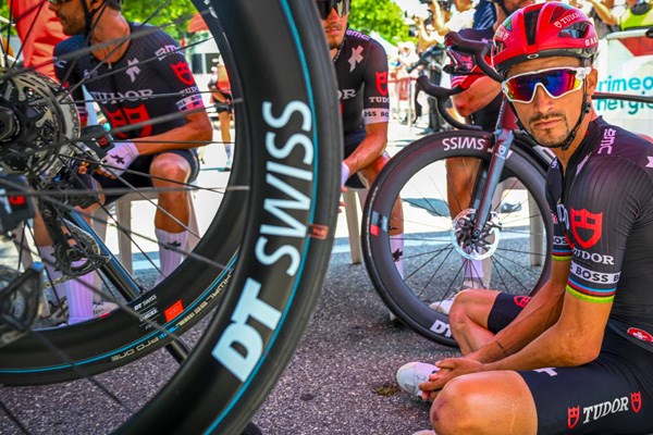 UAE Team Emirates riders riding
