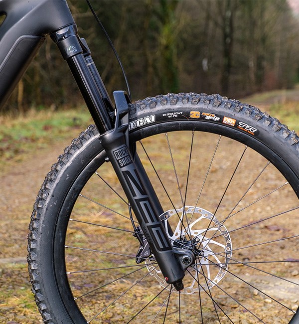 RockSHox Zeb fork on Cube Stereo Hybrid 160 HPC SLX