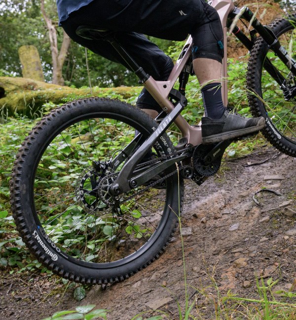 Detail of Gates belt drive on Haibike with Pinion MGU 