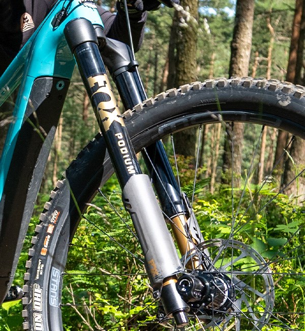 FOX Podium Fork on Yeti ebike