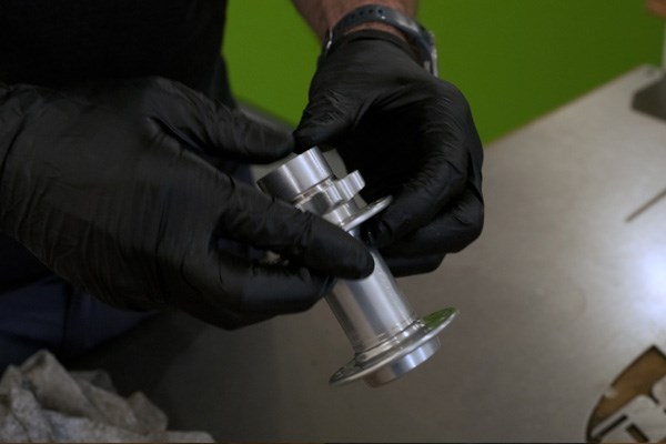 Prepare both SRAM syringes