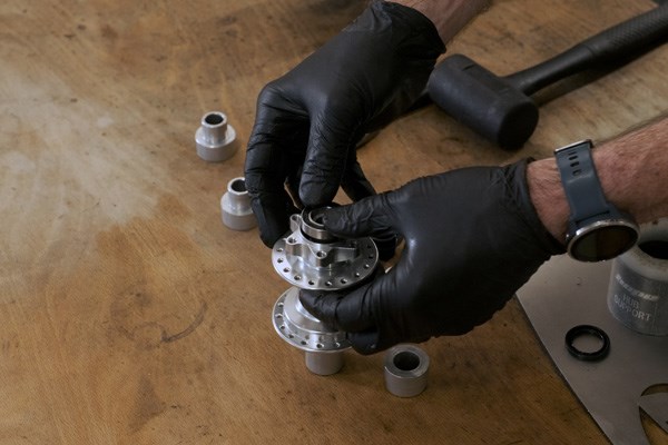 Clean any DOT fluid with brake cleaner