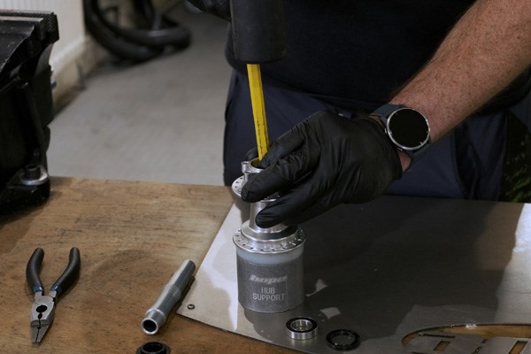 Clean any DOT fluid with brake cleaner