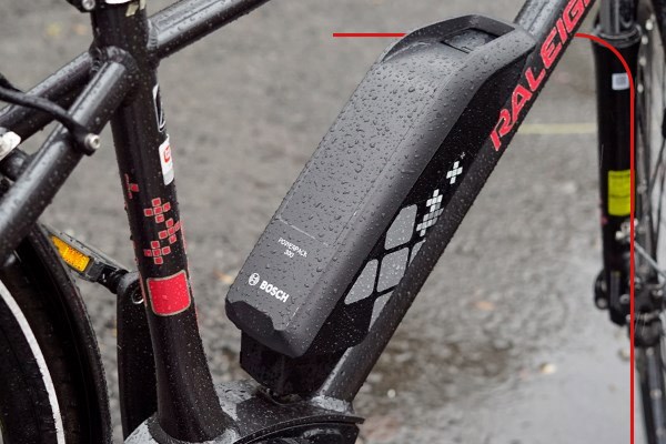 E-bikes rain