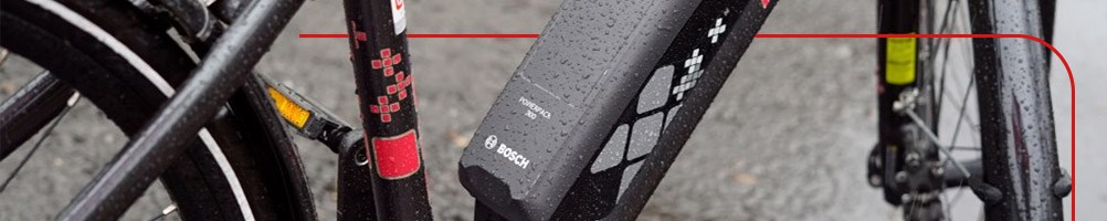 E-bikes rain