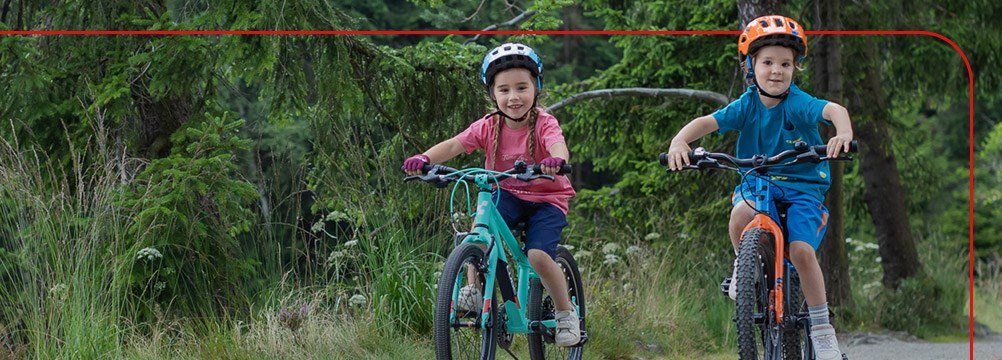 Children cycling