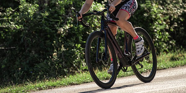 Many cyclists opt for clipless pedals for improved pedalling efficiency.