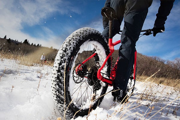 Winter cycling