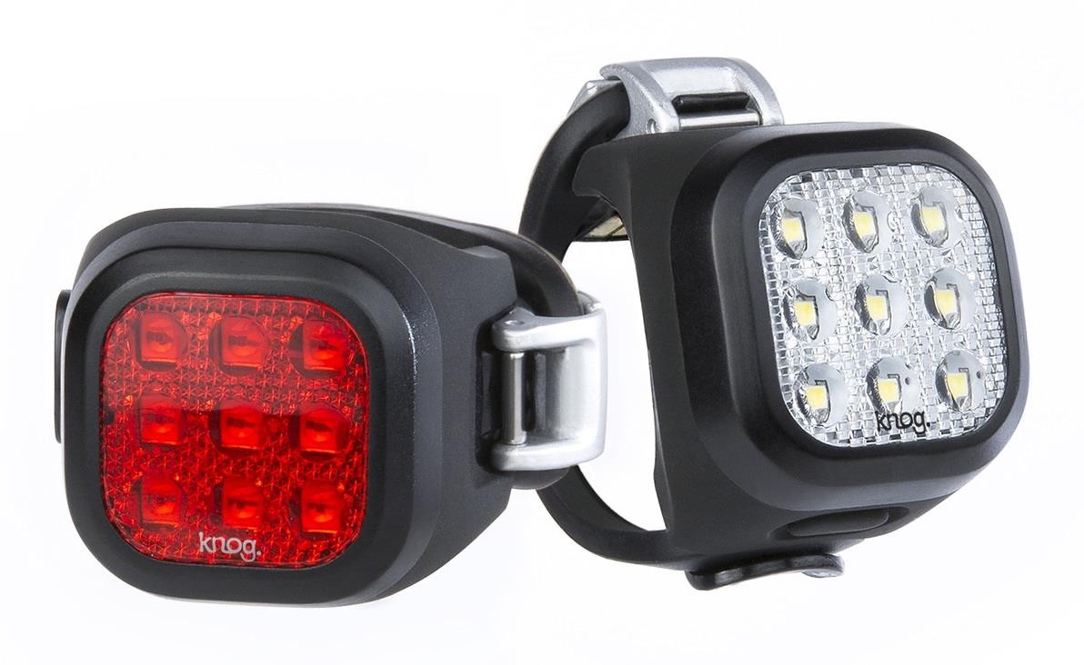 Knog Blinder Mini Niner USB Rechargeable Twinpack Light Set product image