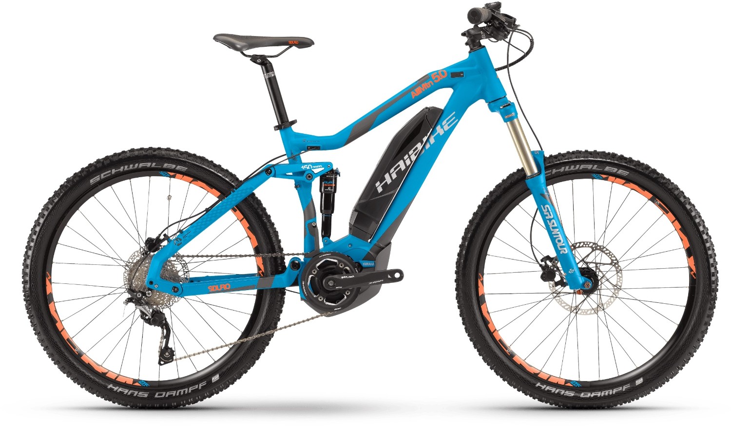 Haibike sDuro AllMtn 5.0 27.5+ 2017 - Electric Mountain Bike product image