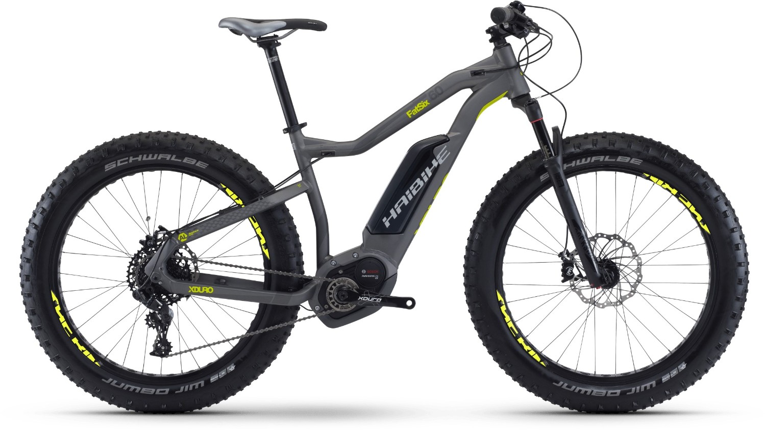 Haibike xDuro FatSix 6.0 26" 2017 - Electric Mountain Bike product image
