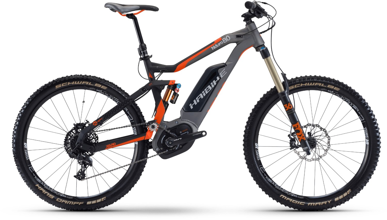 Haibike xDuro NDURO 8.0 27.5" 2017 - Electric Mountain Bike product image
