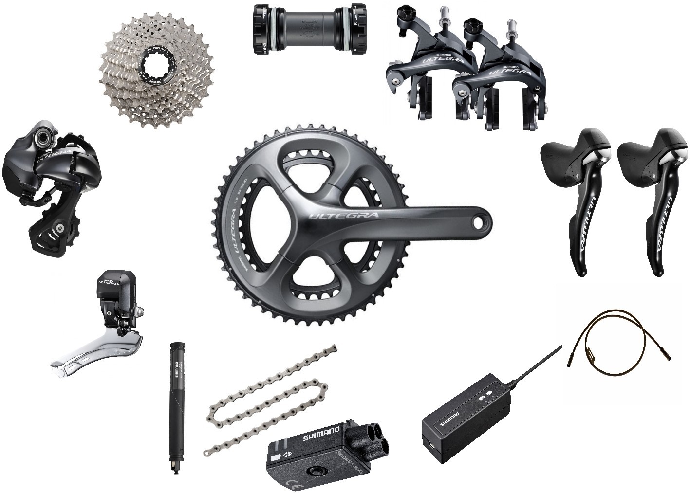 Shimano Ultegra 6870 Di2 11 Speed Groupset product image