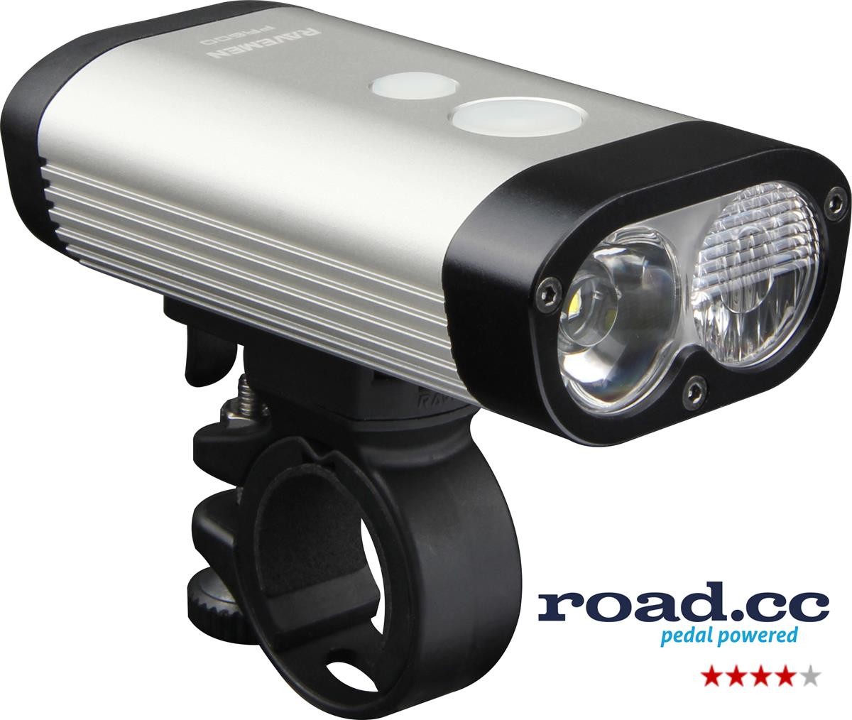Ravemen PR600 USB Rechargeable DuaLens Front Light with Remote product image