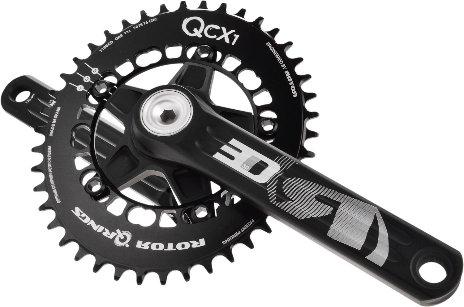 Rotor 3D30 CX1 BCD 110 Crankset product image