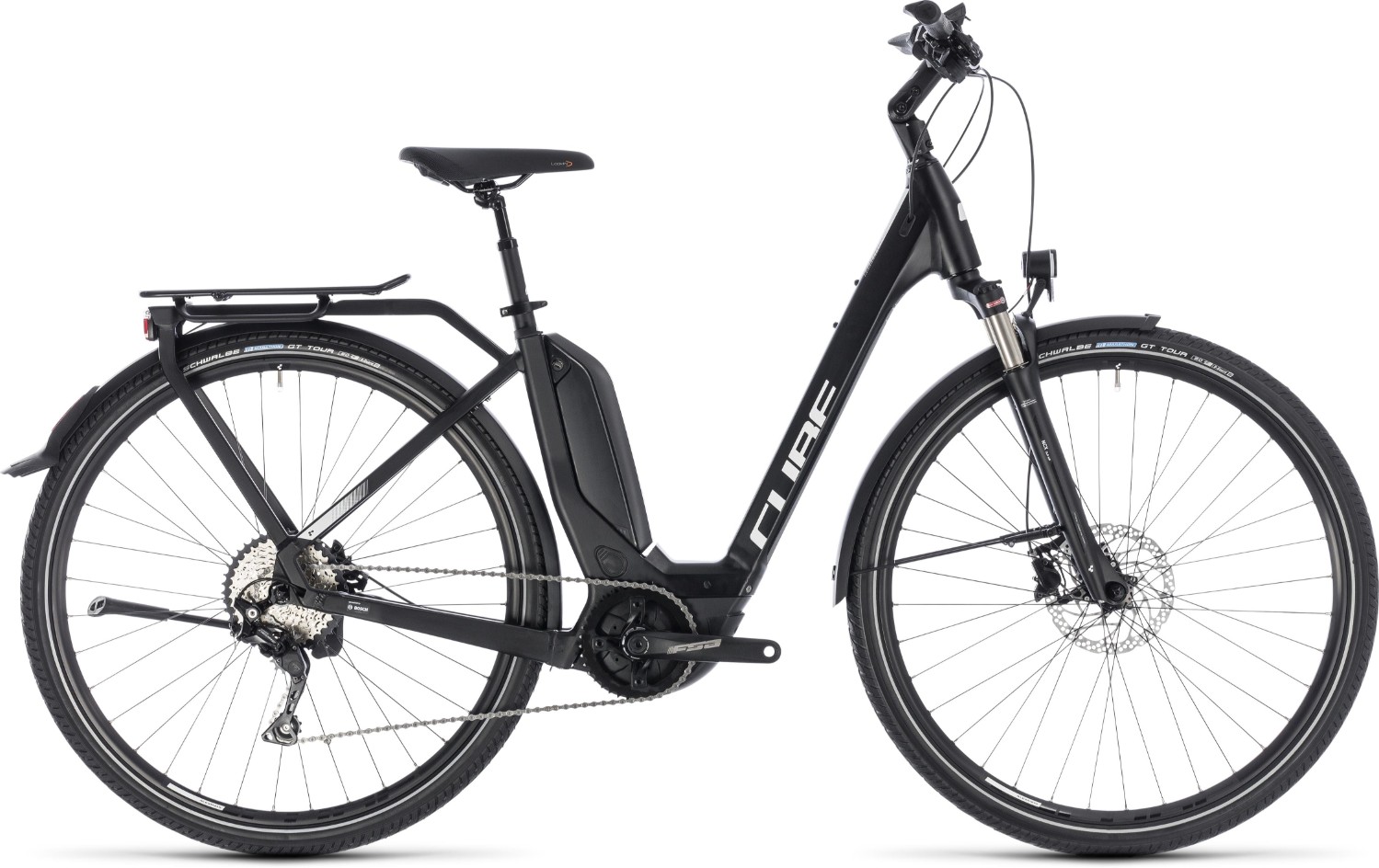 Cube Touring Hybrid Pro 400 Easy Entry 2018 - Electric Hybrid Bike product image