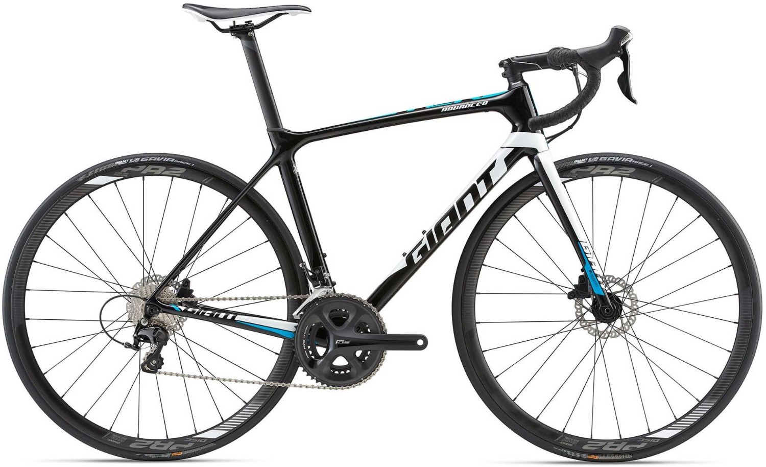 Giant TCR Advanced 2 Disc 2018 - Road Bike product image