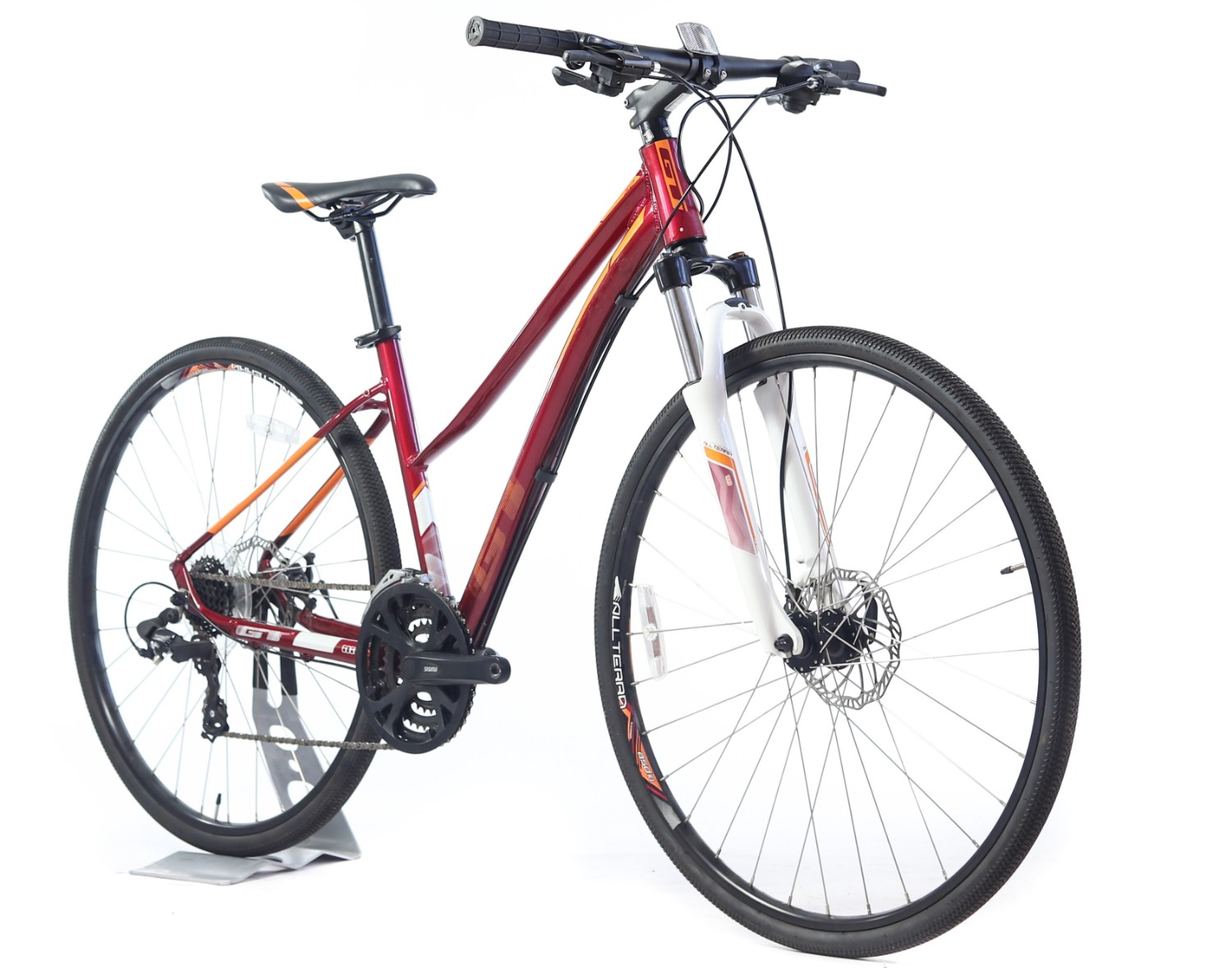 GT Transeo 5.0 Step Thru Womens - Nearly New - 2017 Hybrid Bike product image