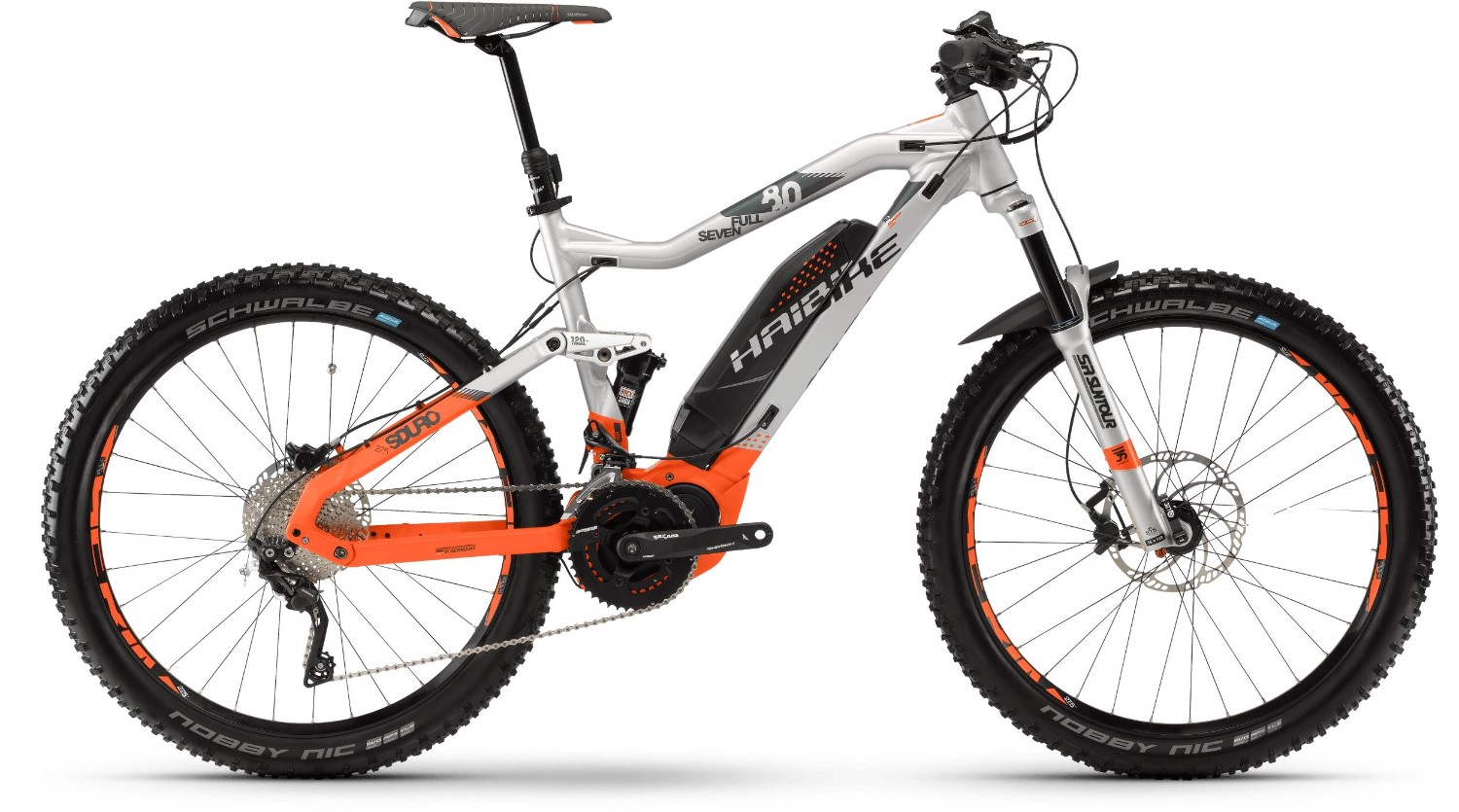 Haibike sDuro Fullseven 8.0 27.5"+ 2018 - Electric Mountain Bike product image