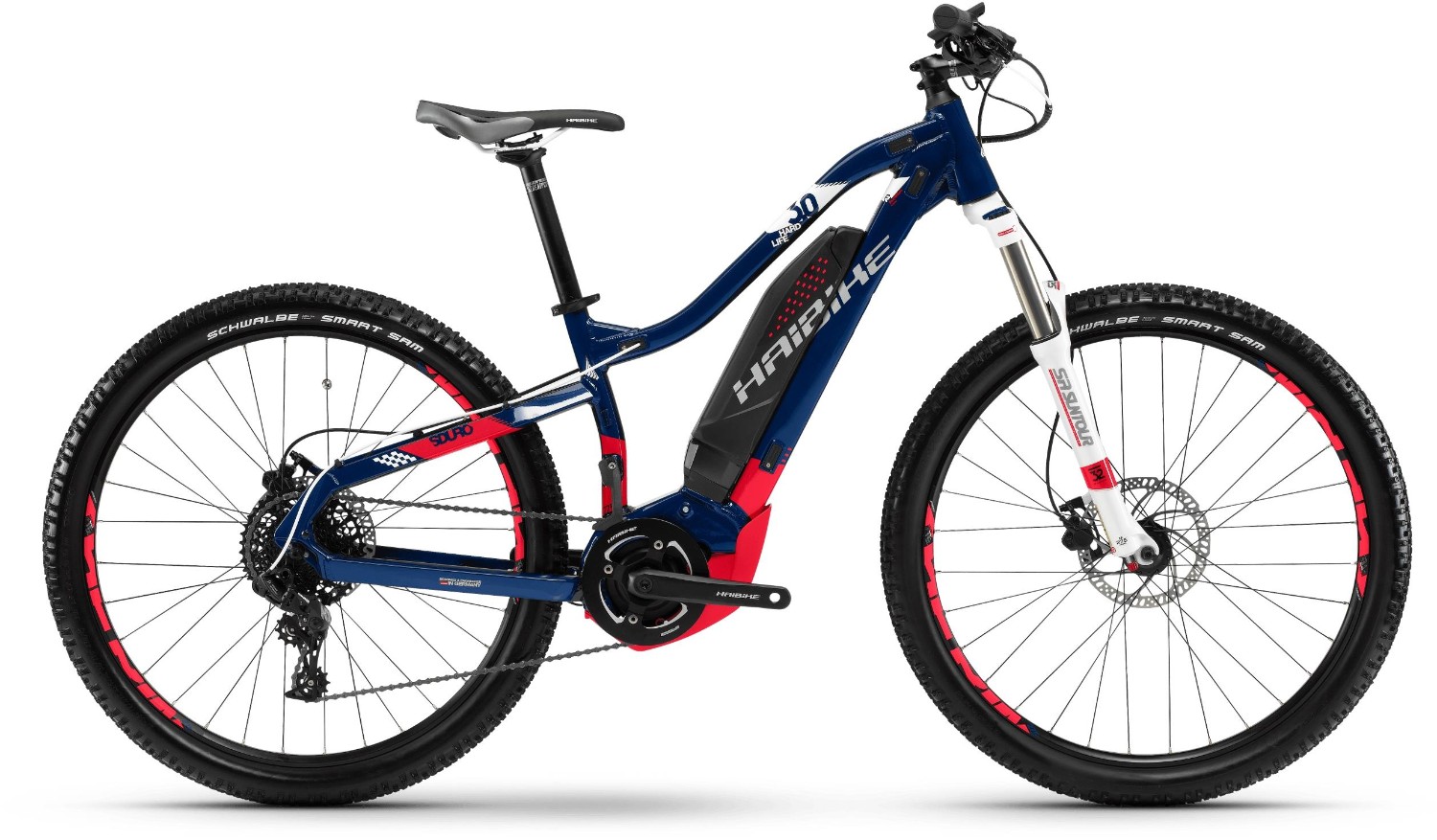 Haibike sDuro Hardlife 3.0 27.5" Womens 2018 - Electric Mountain Bike product image