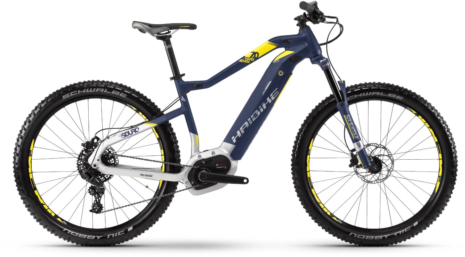 Haibike sDuro Hardseven 7.0 27.5"+ 2018 - Electric Mountain Bike product image
