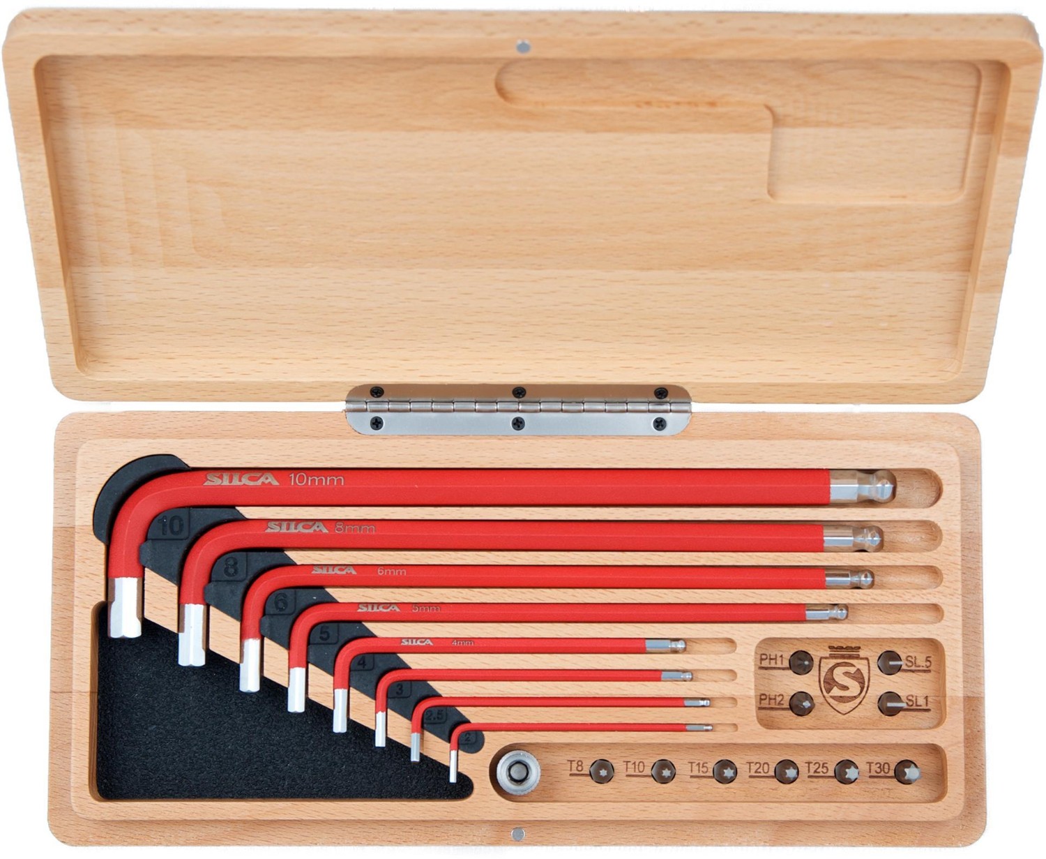 Silca HX1 Home and Travel Tool Drive Kit in Wood Box product image