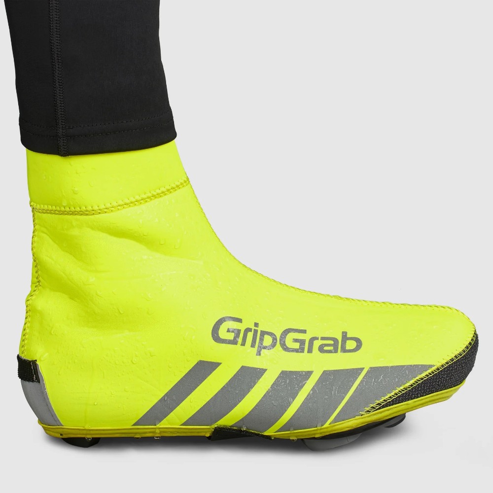 RaceThermo Hi-Vis Waterproof Winter Road Shoe Covers image 2