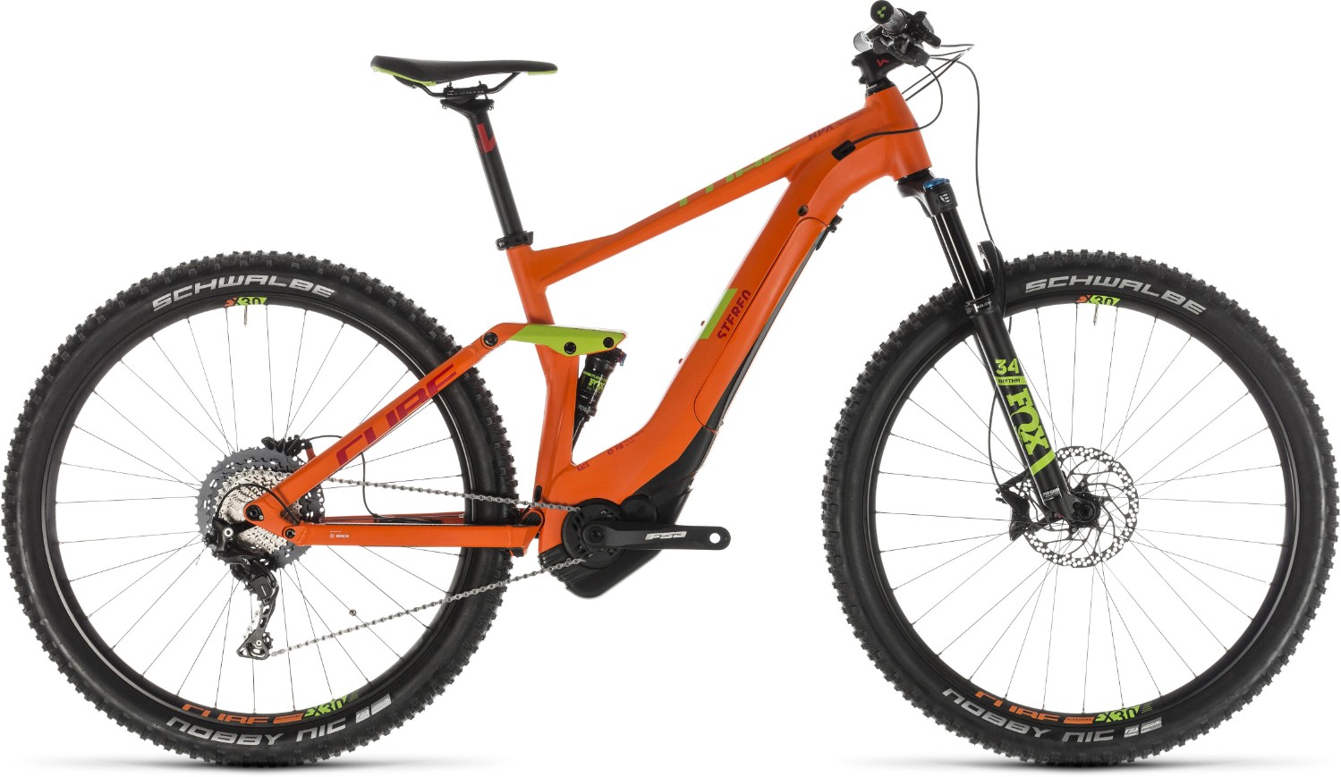 Cube Stereo Hybrid 120 Race 500 27.5"/29er 2019 - Electric Mountain Bike product image