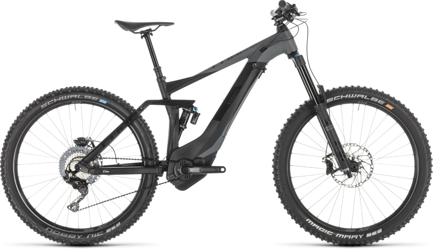 Cube Stereo Hybrid 160 SL 500 Kiox 27.5" 2019 - Electric Mountain Bike product image