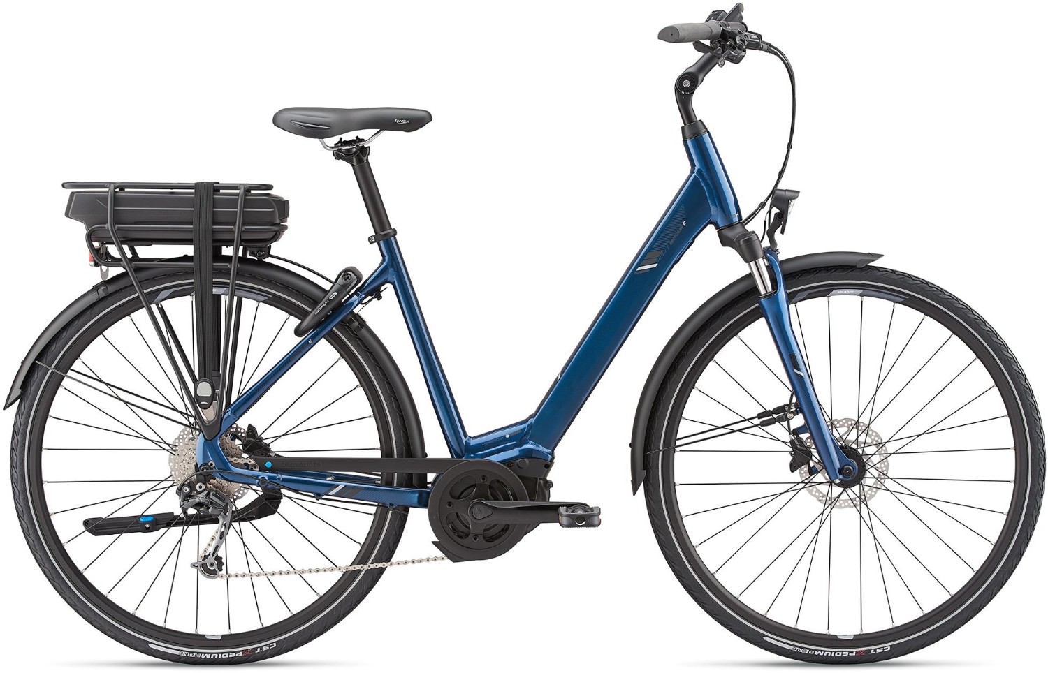 Giant Entour E+ 1 Disc Low Step Through 2019 - Electric Hybrid Bike product image