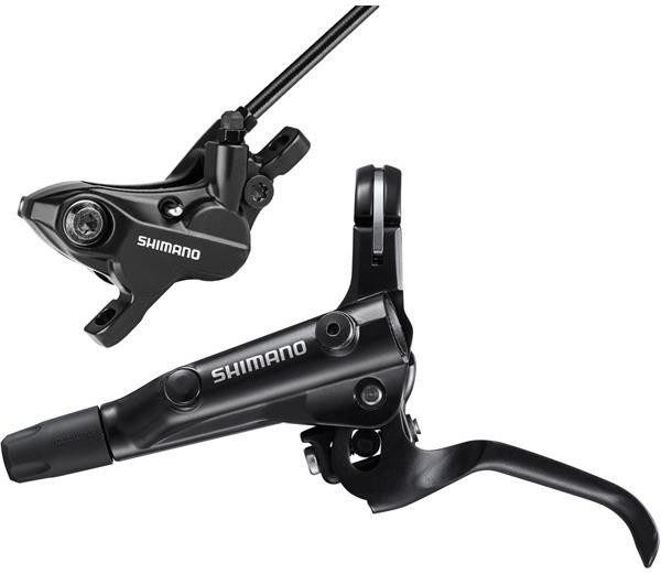 Shimano BL-MT501 Bled Brake Lever and BR-MT520 4 Pot Post Mount Calliper product image