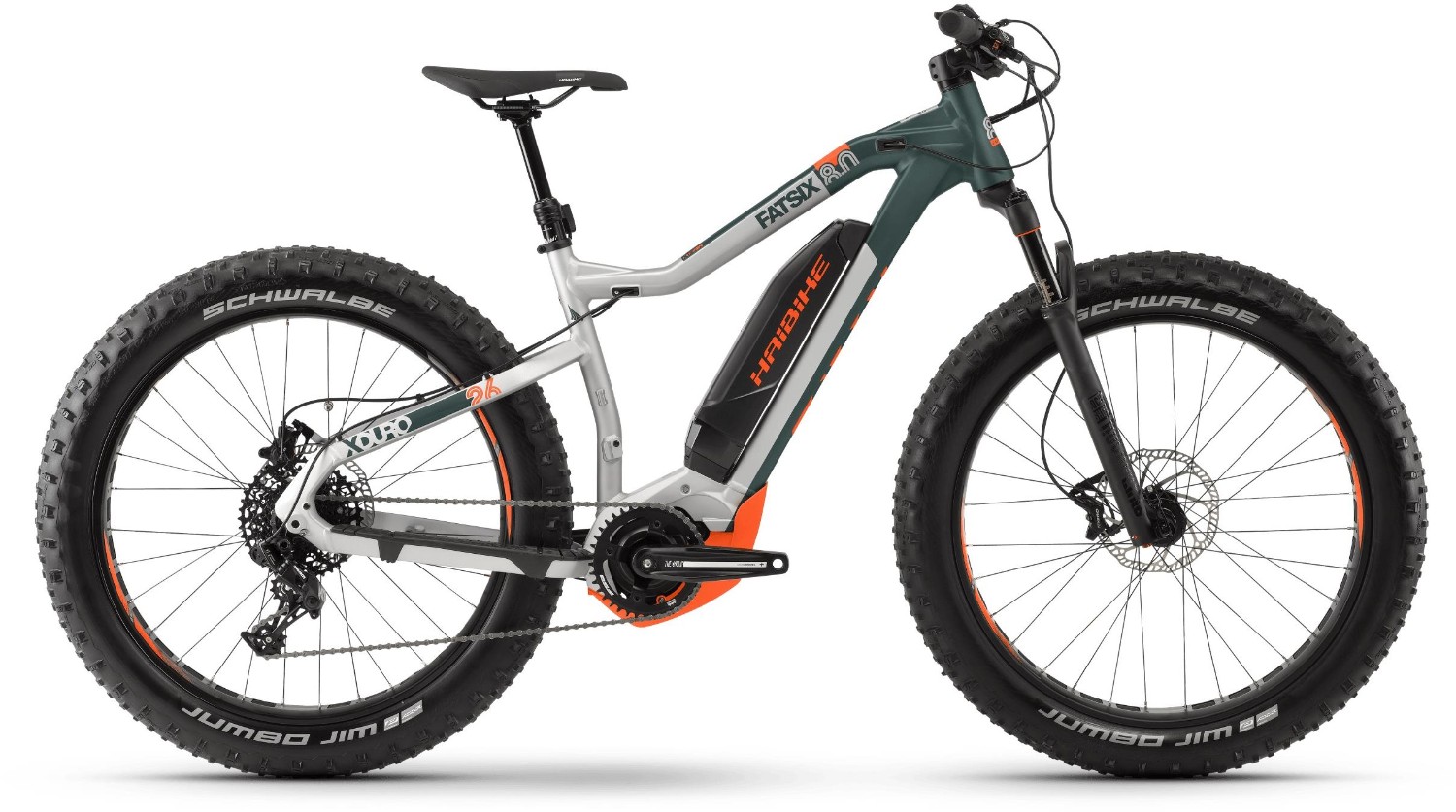Haibike XDURO FatSix 8.0 26" 2019 - Electric Mountain Bike product image