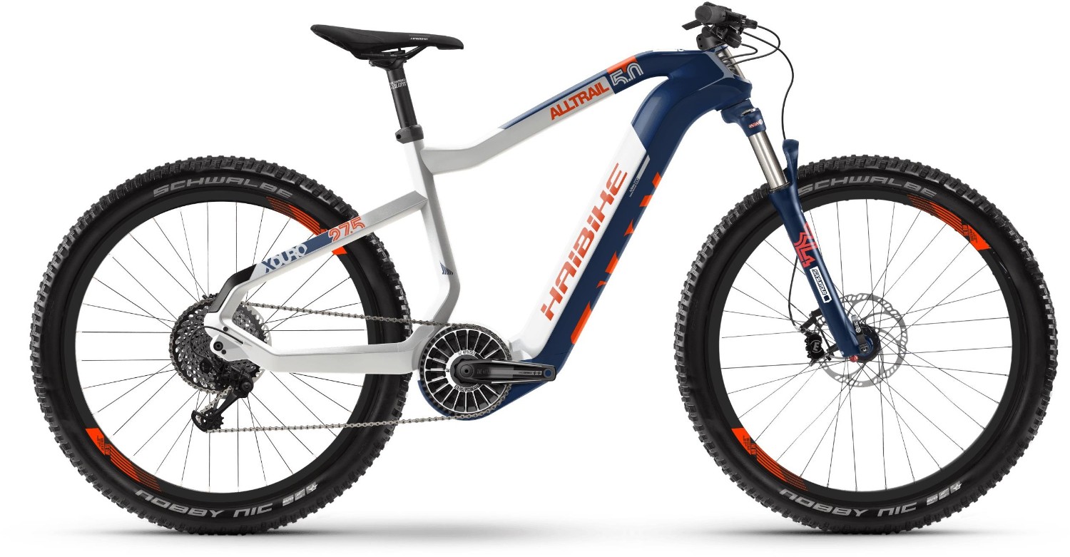 Haibike XDURO AllTrail 5.0 FlyOn 27.5" 2020 - Electric Mountain Bike product image