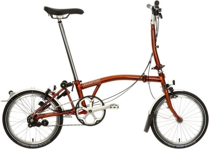Brompton M3L - Flame Lacquer 2020 - Folding Bike product image