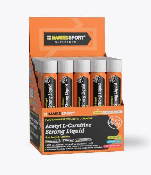 Namedsport Acetyl L-Carnitine Strong Liquid Supplement 25ml - Box of 20 product image
